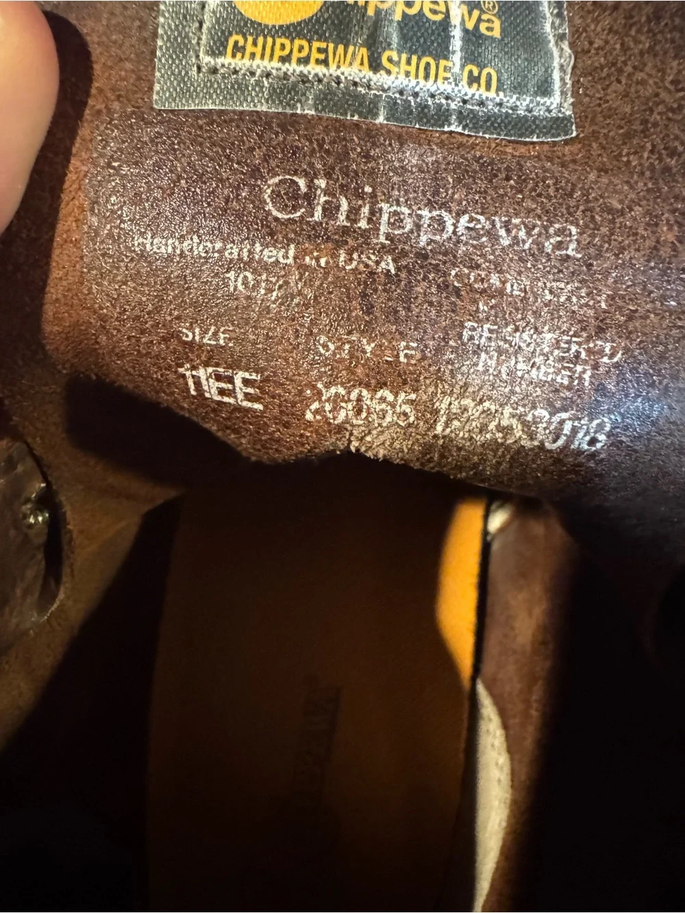 Vintage Chippewa Brown Leather Chukka Boots Made In USA Men’s 11EE